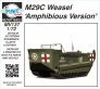 1/72 M29C Weasel Amphibius Version