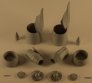 1/144 Boeing B777-2/300 PW 4090 Engines