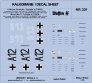 1/35 PzKpfw VI TIGER Divis.SS Totenkopf, 1944 Part 1 decal