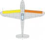 Mask 1/72 Bf 109G wings leading edge wavy lines