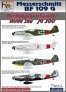 1/48 Decals Bf 109G NJG Wilde Sau JG 300  Part 2