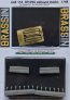 BRASSIN 1/48 Bf 109G exhaust stacks (EDU)