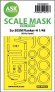 1/48 Sukhoi Su-30SM Flanker H wheels and canopy frame paint mask