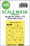 1/72 Arado Ar-234C one-sided painting express mask