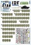 1/35 Idf Generic Markings Part 1. Israeli brigade/unit insignia