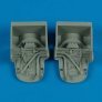 1/48 Bf 110C/D engine bulkhead (CYBER HOBBY)