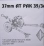 1/35 Update set for 37mm AT PAK 35/36 (TAM 35035)