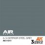 A-14 interior steel grey air