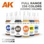 3gen general series full range 236 colors