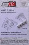 1/72 Aircraft wheel chocks set No.1