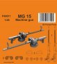 1/48 MG 15 Machine gun, 2 pcs