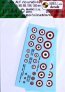 1/144 Italian AF roundels , 2 sets