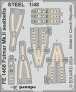 1/48 Fulmar Mk.II seatbelts STEEL for Trumpeter