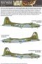 1/72 Boeing B-17F/B-17G Flying Fortress Aircraft ID/Squadron ID