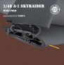 1/48 Douglas A-1H/A-1J Skyraider wing fold with metal gun barrel