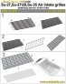 1/48 Sukhoi Su-27/Su-27UB/Su-35 air intake grilles