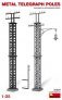 1/35 Metal Telegraph Poles