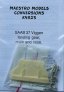 1/48 SAAB 37 Viggen landing gear (white metal)