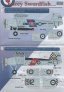 1/72 Fairey Swordfish (2 sheets, wet decals)