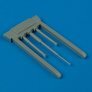 1/48 Ki-61-I Hien gun barrels & pitote tube (HAS)