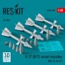 1/48 R-27 R/T missiles MiG-29, Su-27.