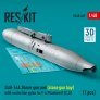 1/48 SUU-16A 20mm gun pod for closed with centerline pylon