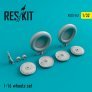 1/32 Polikarpov I-16 wheels set