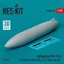 1/48 480 gallon FPU-12/A fuel tank F/A-18 Super Hornet