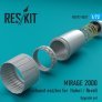 1/72 Dassault Mirage 2000 exhaust nozzles