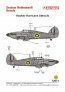 1/72 Hawker Hurricane Stencils Mk.I, II, IV