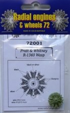 1/72 Pratt&Whitney R-1340 Wasp (Radial Engine) 1/72 Pratt&Whitney R-1340 Wasp (Radial Engine)