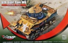 1/72 U.S. Light Tank M5 Tunisa 1942 1/72 U.S. Light Tank M5 Tunisa 1942