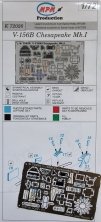 1/72 V-156B Chesapeake Mk.I Detail PE set (SP.HOB) 1/72 V-156B Chesapeake Mk.I Detail PE set (SP.HOB)