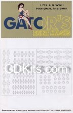 1/72 US WWII National Insignia 1/72 US WWII National Insignia