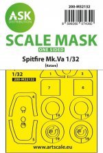 1/32 Supermarine Spitfire Mk.Va single-sided fit express mask 1/32 Supermarine Spitfire Mk.Va single-sided fit express mask