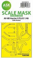 1/48 McDonnell-Douglas AV-8B Harrier II Plus double-sided 1/48 McDonnell-Douglas AV-8B Harrier II Plus double-sided