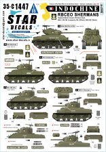 1/35 Indochine Part 9. R.B.C.E.O. Shermans.M4, MA1, M4 Composite 1/35 Indochine Part 9. R.B.C.E.O. Shermans.M4, MA1, M4 Composite