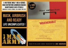 1/48 Focke-Wulf 190A-Series masks 1/48 Focke-Wulf 190A-Series masks