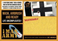 1/48 Focke-Wulf-190A-Series Balkenkreuz, Chevrons, Tail Markings 1/48 Focke-Wulf-190A-Series Balkenkreuz, Chevrons, Tail Markings