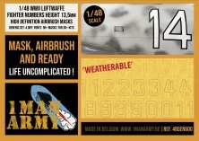 1/48 Focke-Wulf Fw-190A-Series paint mask 1/48 Focke-Wulf Fw-190A-Series paint mask