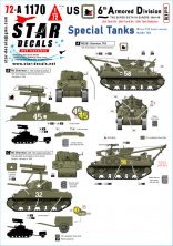 1/72 US 6th Armored Division Part 4. Special Tanks 1/72 US 6th Armored Division Part 4. Special Tanks