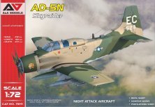 1/72 AD-5N Skyraider Night Attack 4x camouflages 1/72 AD-5N Skyraider Night Attack 4x camouflages