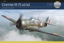 1/72 Curtiss H-75 A1/A2 1/72 Curtiss H-75 A1/A2