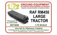 1/72 Raf RM450 large tractor 1/72 Raf RM450 large tractor
