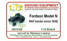 1/72 Raf Fordson N tractor 1/72 Raf Fordson N tractor