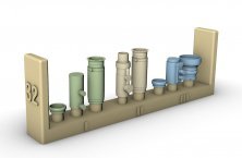 1/72 1x set of Spanner Anlage I, II & III infrared system 1/72 1x set of Spanner Anlage I, II & III infrared system