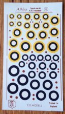 Almark Roundels RAF Type A et A1 1/72 Chasseurs Almark Roundels RAF Type A et A1 1/72 Chasseurs