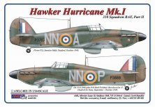 1/144 310th Squadron RAF, Part I / Hawker Hurricane Mk.I-NNoA&NN 1/144 310th Squadron RAF, Part I / Hawker Hurricane Mk.I-NNoA&NN