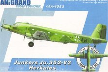 Anigrand 1/144 Junkers Ju-352 Herkules + 4 bonus Anigrand 1/144 Junkers Ju-352 Herkules + 4 bonus