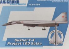 Anigrand 1/144 Sukhoi T-4 Sotka Bombardier Supersonique Anigrand 1/144 Sukhoi T-4 Sotka Bombardier Supersonique